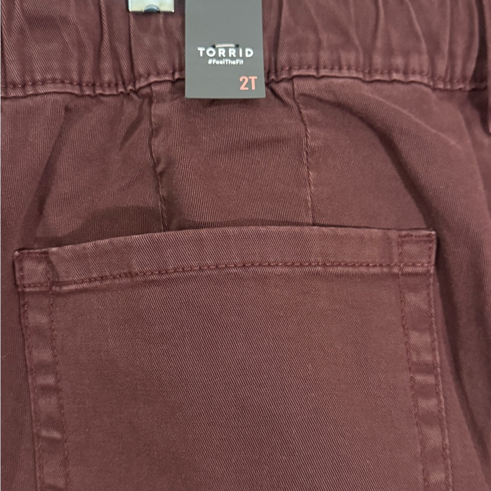 Torrid Dark Red Trousers